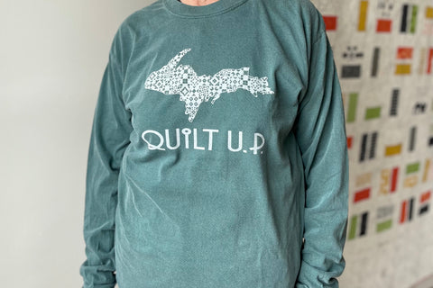 Quilt U.P. Shirt | Blue Spruce